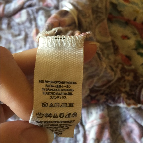 Free people open shoulder NWOT - Picture 6 of 7